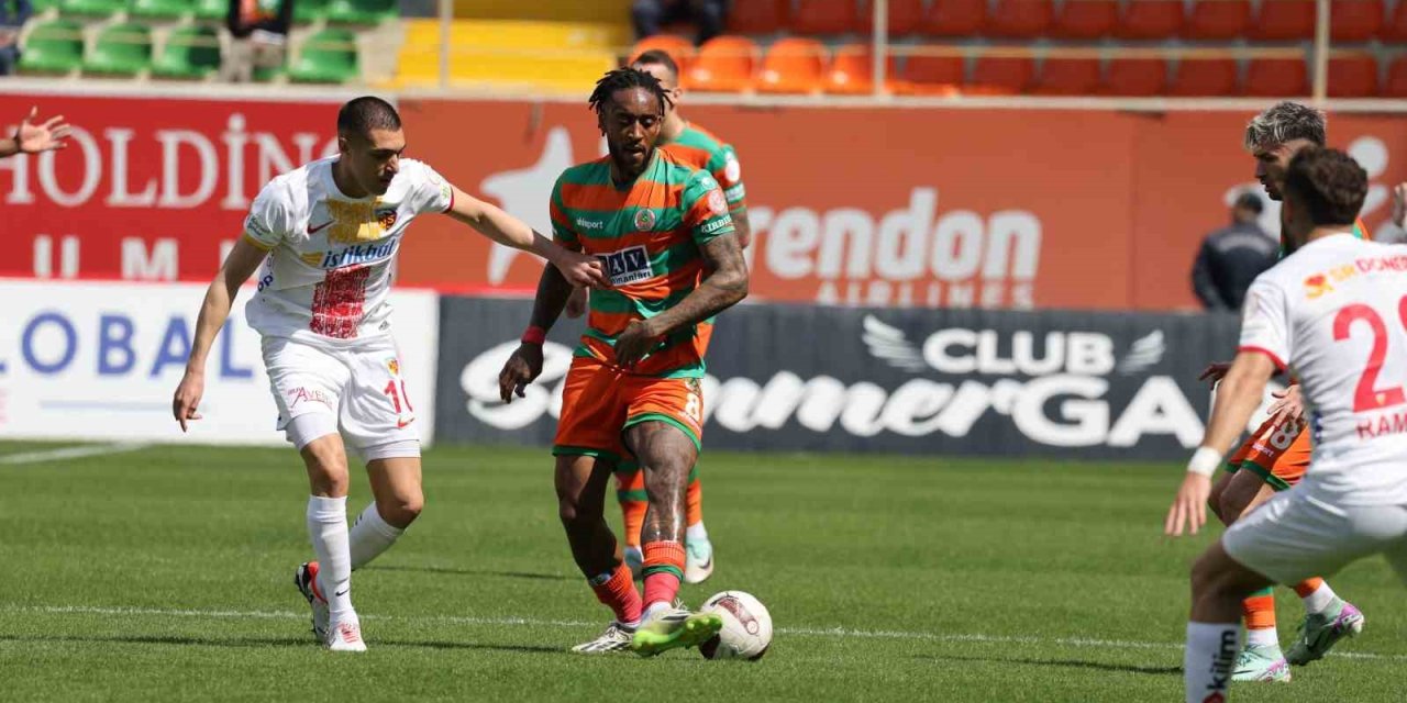 Trendyol S Per Lig Alanyaspor Kayserispor Ma Sonucu