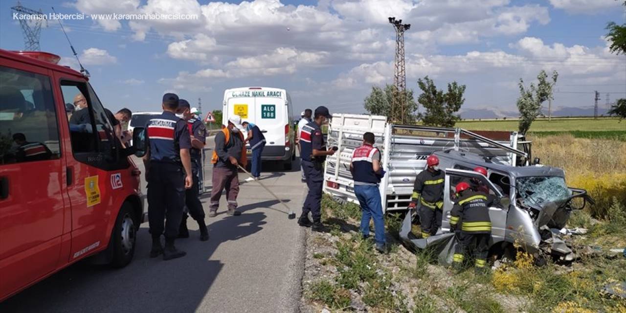 konya aksaray yolundaki feci kazada kari koca hayatini kaybetti