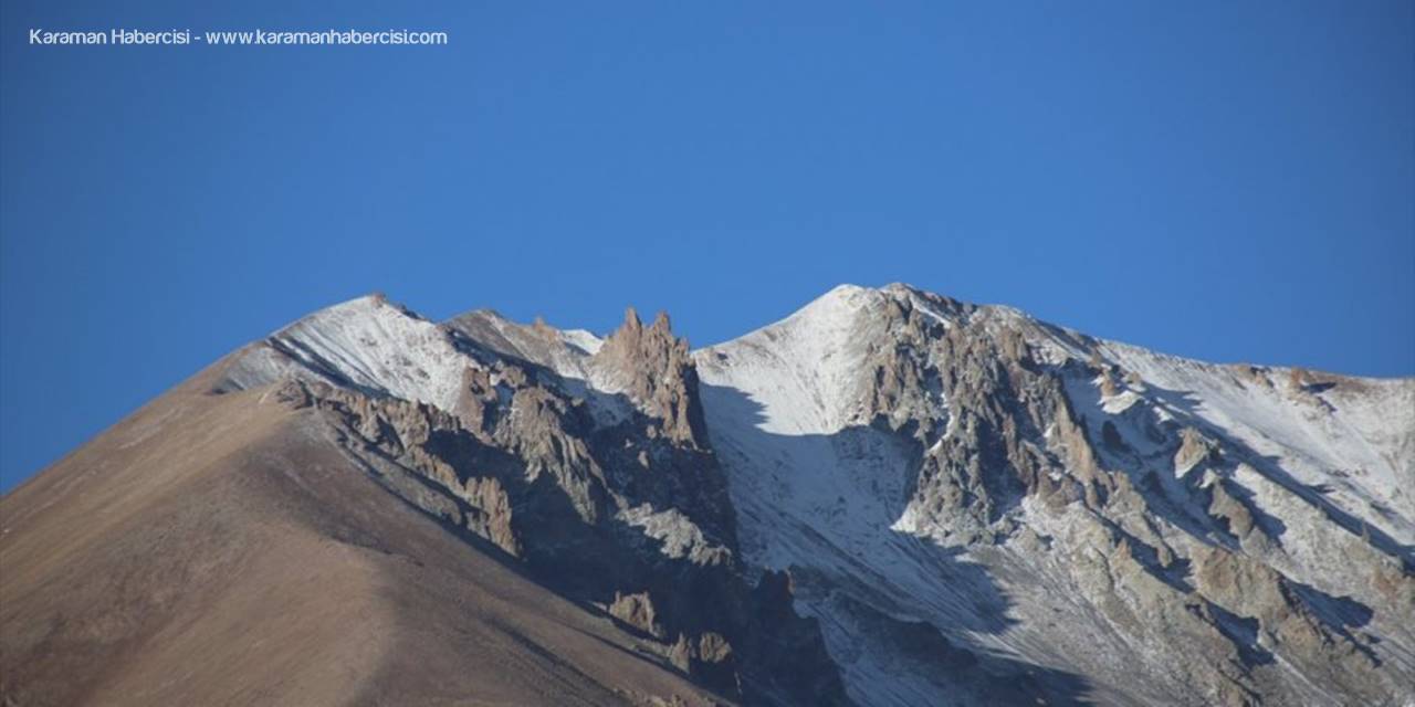 erciyes daginda kis manzarasi