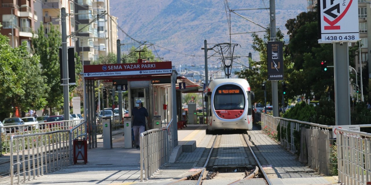 kayseri tramvay güzergahı