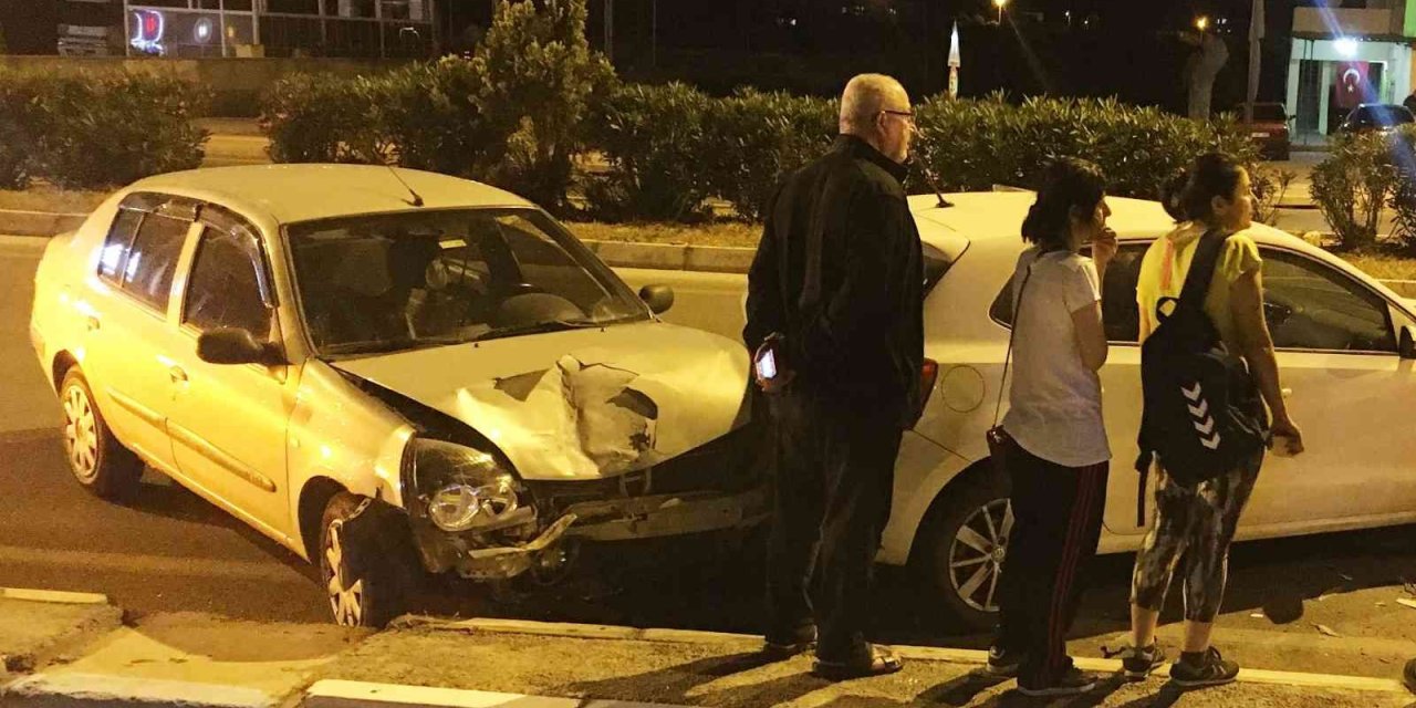 Mersin’de Trafik Kazası: 1 Yaralı