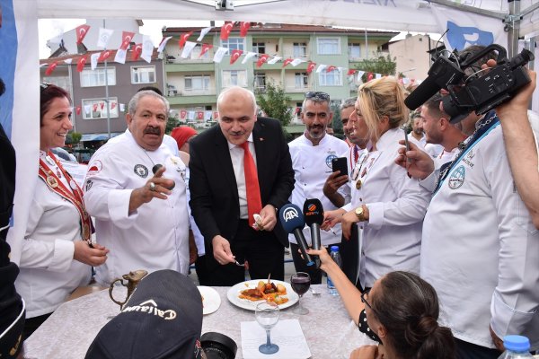 Kızılcahamam'da Yemek Yarışması Yapıldı