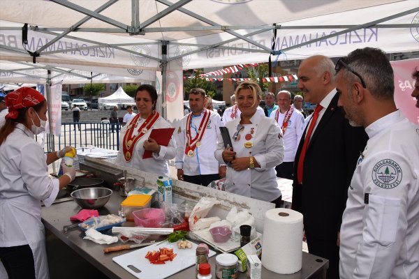 Kızılcahamam'da Yemek Yarışması Yapıldı