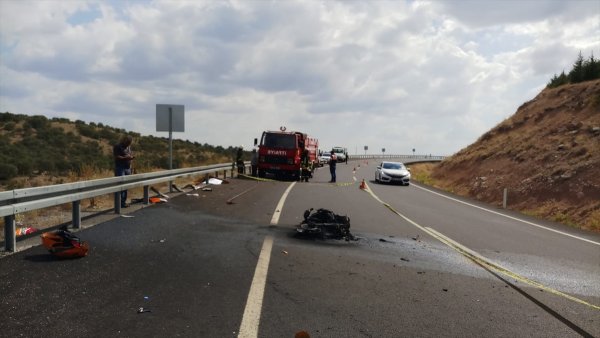 Konya'da Motosiklet Devrildi: 1 Ölü