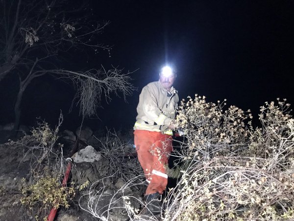 Antalya'da Çalılık Yangını