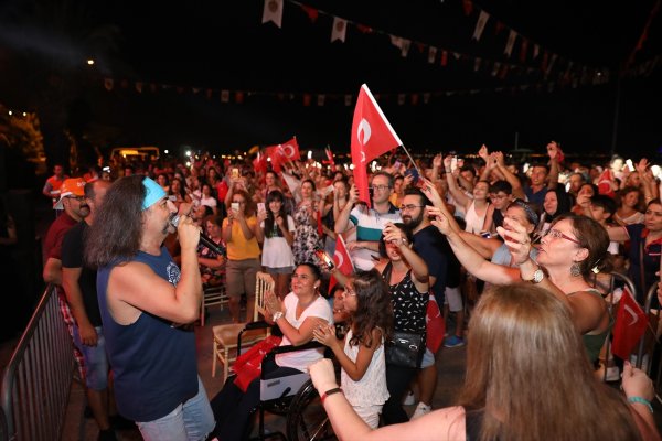 Alanya'da Büyük Zafer'in 97'nci Yıl Dönümü Kutlamaları