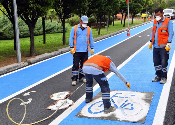 Başkente Yeni Bisiklet Yolu