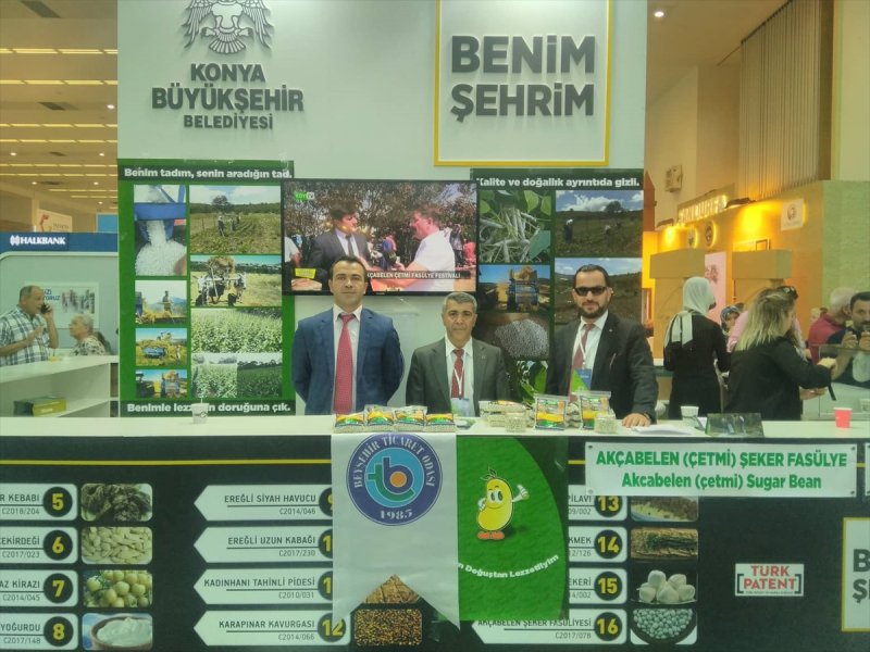 Beyşehir'in Şeker Fasülyesi Başkentte Görücüye Çıktı