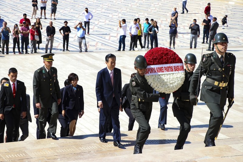 Japonya Komei Partisi Genel Başkanı Yamaguçi Türkiye'de