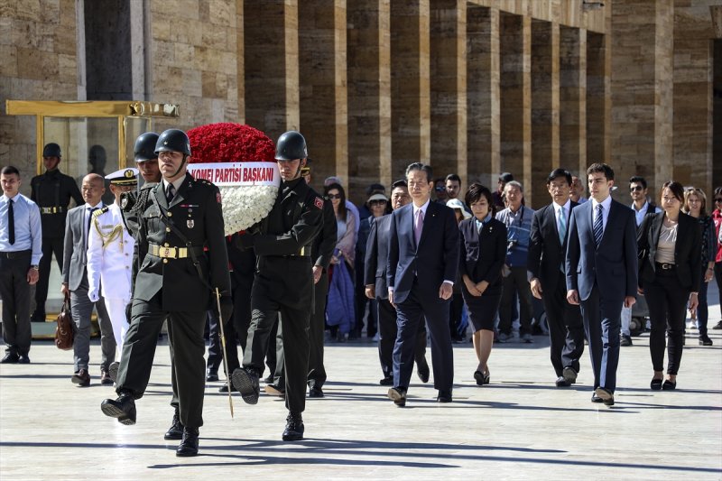 Japonya Komei Partisi Genel Başkanı Yamaguçi Türkiye'de