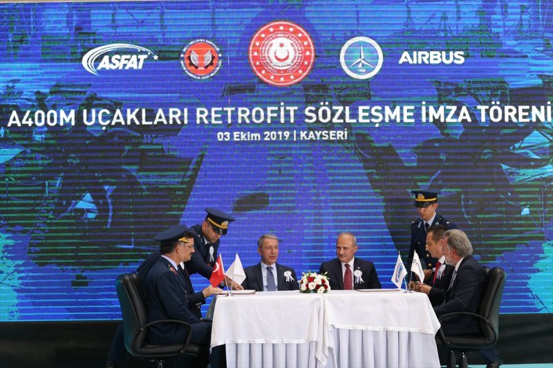 A400m Uçakları Retrofit Sözleşme İmza Töreni