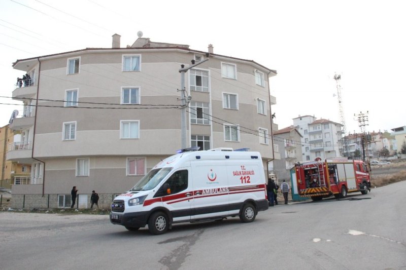 Karaman'da Öğrenci Evinde Yangın Paniği