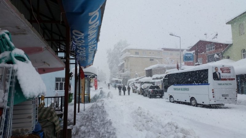 Mersin'de Şiddet Yağışlar Etkin Oldu