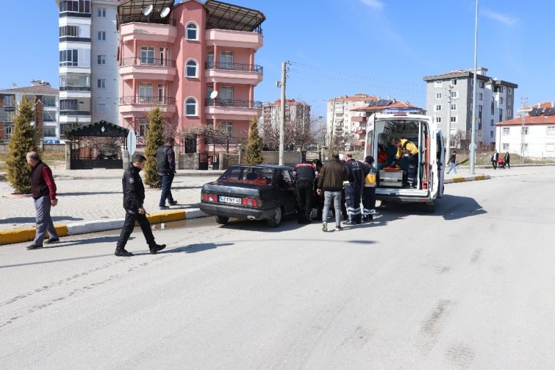 Kaza Sonrası Şoka Giren Yolcu Yerinden Kıpırdamadı