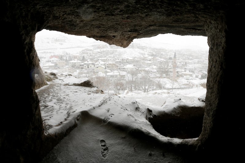 Konya'da Kar Yağışı Etkili Oldu