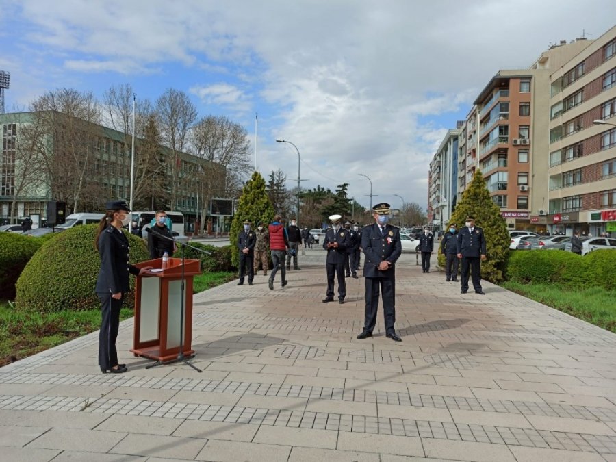 Konya’da Polis Teşkilatının Kuruluş Yıldönümü Kutlandı