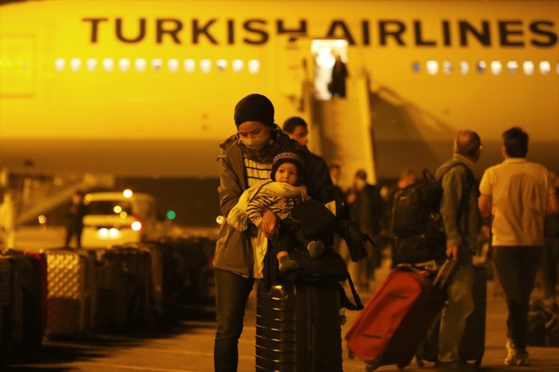 Fas'tan 277 Türk Vatandaşı Thy Uçağıyla Ankara'ya Getirildi