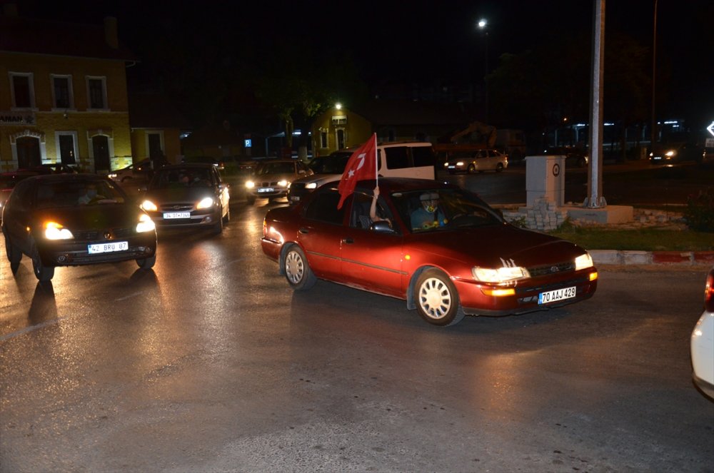 Karaman’da Ayasofya Konvoyu