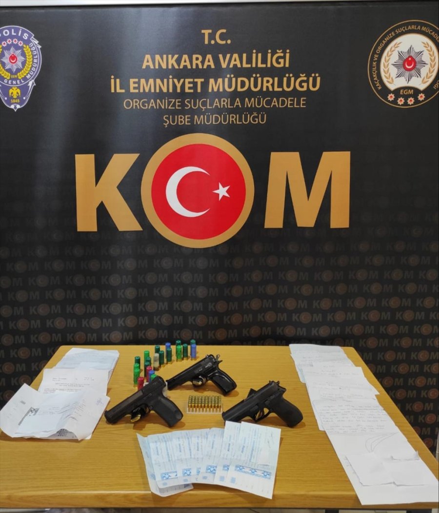 Ankara'da Dolandırıcılık Şüphelisi 8 Kişi Tutuklandı