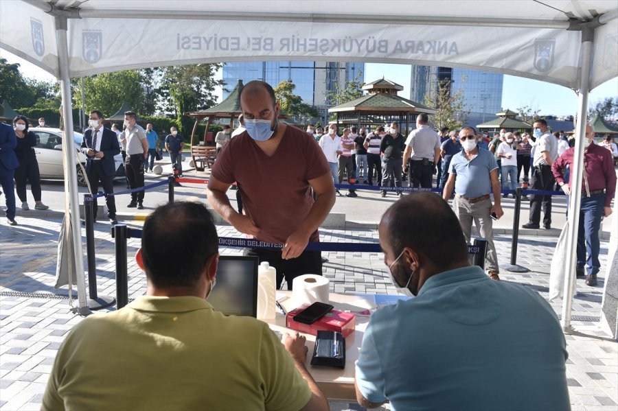 Başkentte Filyasyon Ekibinde Görev Yapan Taksici Esnafına Destek Ödemeleri Başladı