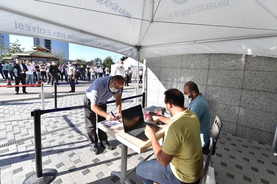 Başkentte Filyasyon Ekibinde Görev Yapan Taksici Esnafına Destek Ödemeleri Başladı