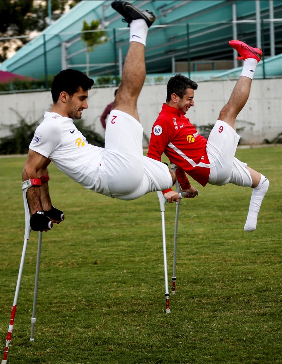 Ampute Milli Futbol Takımı, Avrupa Şampiyonası'nın Hazırlıklarına Antalya Kampında Devam Ediyor