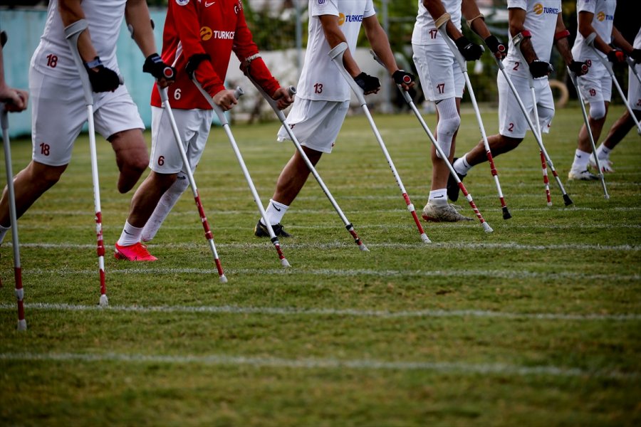 Ampute Milli Futbol Takımı, Avrupa Şampiyonası'nın Hazırlıklarına Antalya Kampında Devam Ediyor