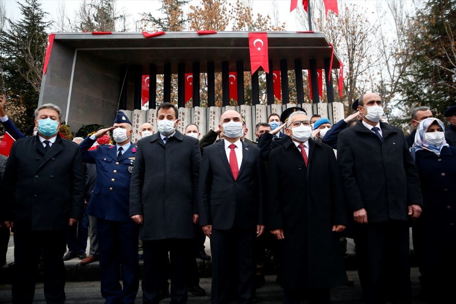 Kayseri Şehitleri Terör Saldırısının 4. Yılında Anılıyor