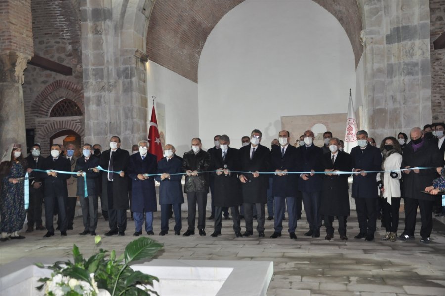 Restorasyonu Tamamlanan Konya Akşehir Taş Eserler Müzesi Açıldı