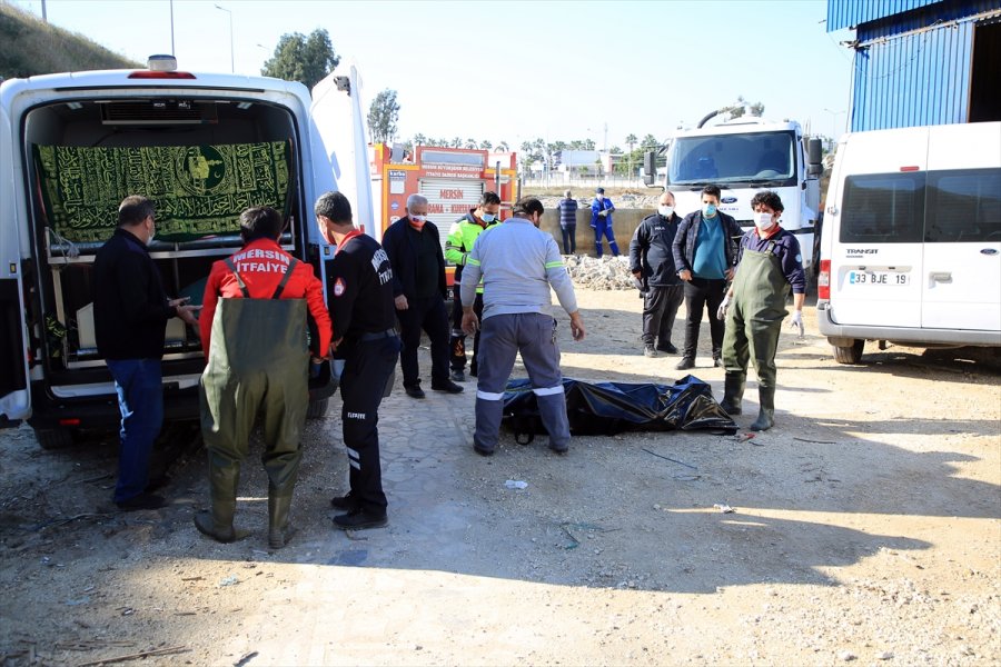 Mersin'de 25 Yaşındaki Kişi Fabrika Yanındaki Su Birikintisinde Ölü Bulundu