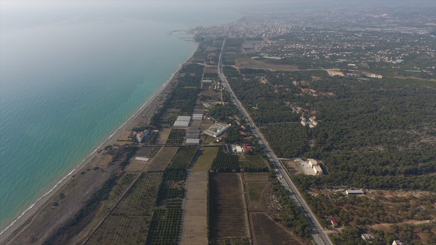 Mersin'de Alata Sahili'nin 