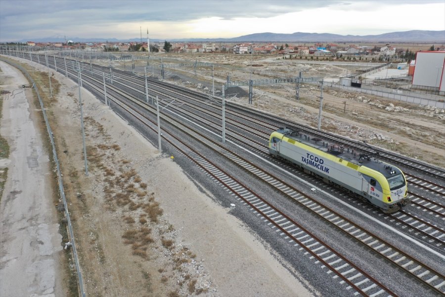 Konya-karaman Hızlı Tren Hattı'ndaki Test Sürüşleri 15 Mart'a Kadar Sürecek