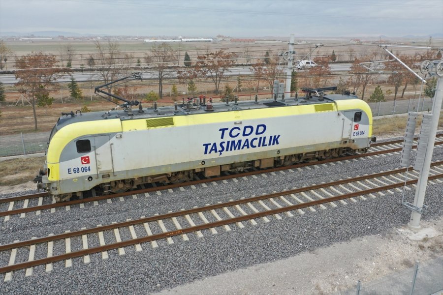 Konya-karaman Hızlı Tren Hattı'ndaki Test Sürüşleri 15 Mart'a Kadar Sürecek