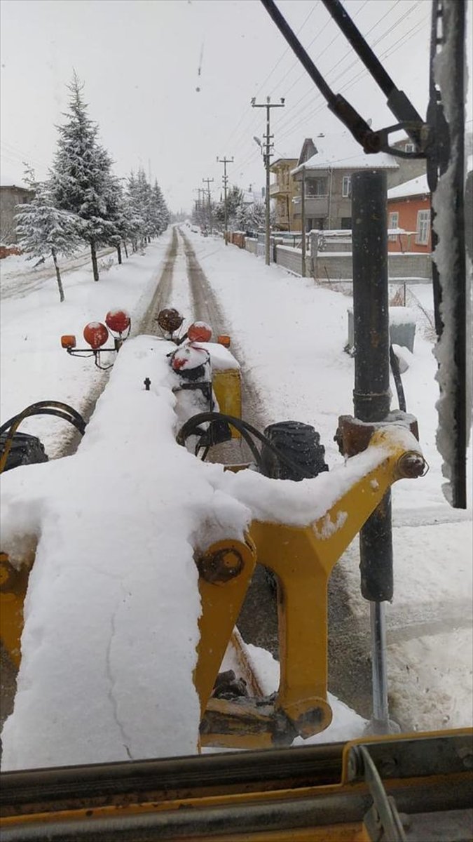 Akşehir'de Kar Yağışı