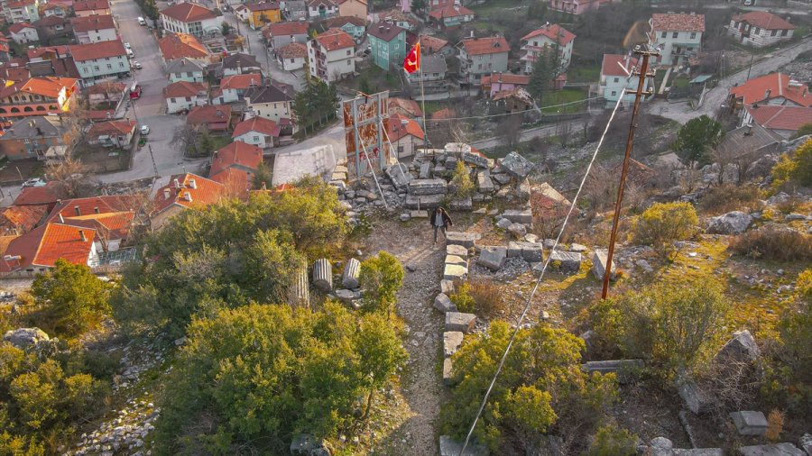 Antalya'daki Kagrai Antik Kenti'nin Turizme Kazandırılması Hedefleniyor