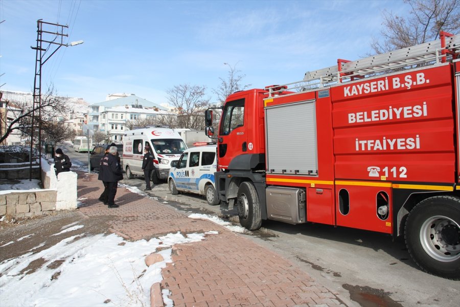 Kayseri'de Bir Kadın Karbonmonoksit Gazından Zehirlendi