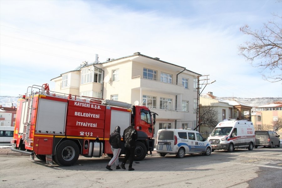 Kayseri'de Bir Kadın Karbonmonoksit Gazından Zehirlendi