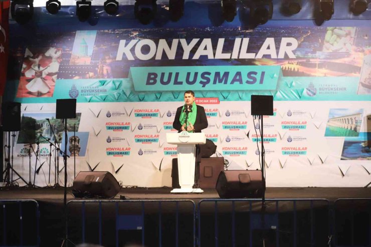 Bakan Kurum Ve Başkan Altay İstanbul’daki Konyalılarla Buluştu