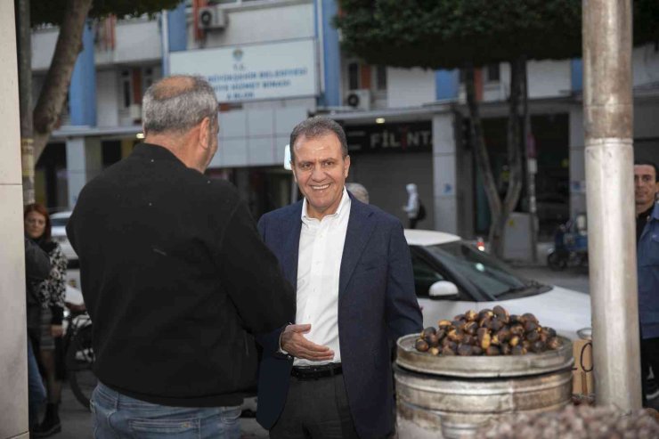 Başkan Seçer, Esnaf Ziyaretinde Vatandaşın Sorunlarını Dinledi