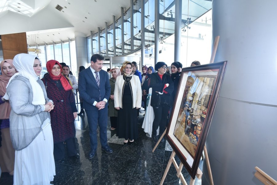 Karatay’da Kağıt Rölyef Sergisi Açıldı