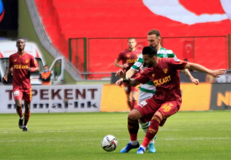 Spor Toto Süper Lig: Konyaspor: 2 - Göztepe: 0 (ilk Yarı)