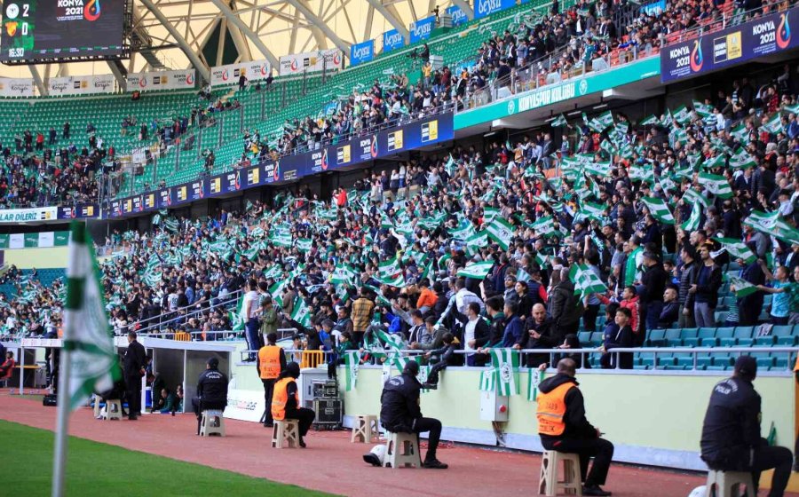 Spor Toto Süper Lig: Konyaspor: 2 - Göztepe: 0 (ilk Yarı)