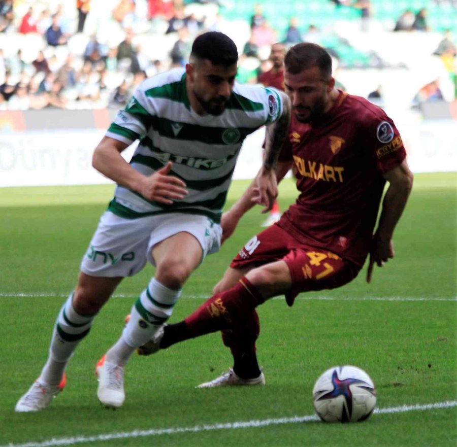 Spor Toto Süper Lig: Konyaspor: 2 - Göztepe: 0 (ilk Yarı)