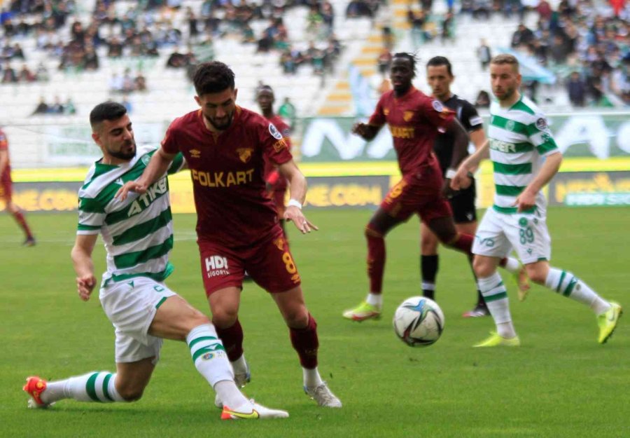 Spor Toto Süper Lig: Konyaspor: 2 - Göztepe: 0 (ilk Yarı)