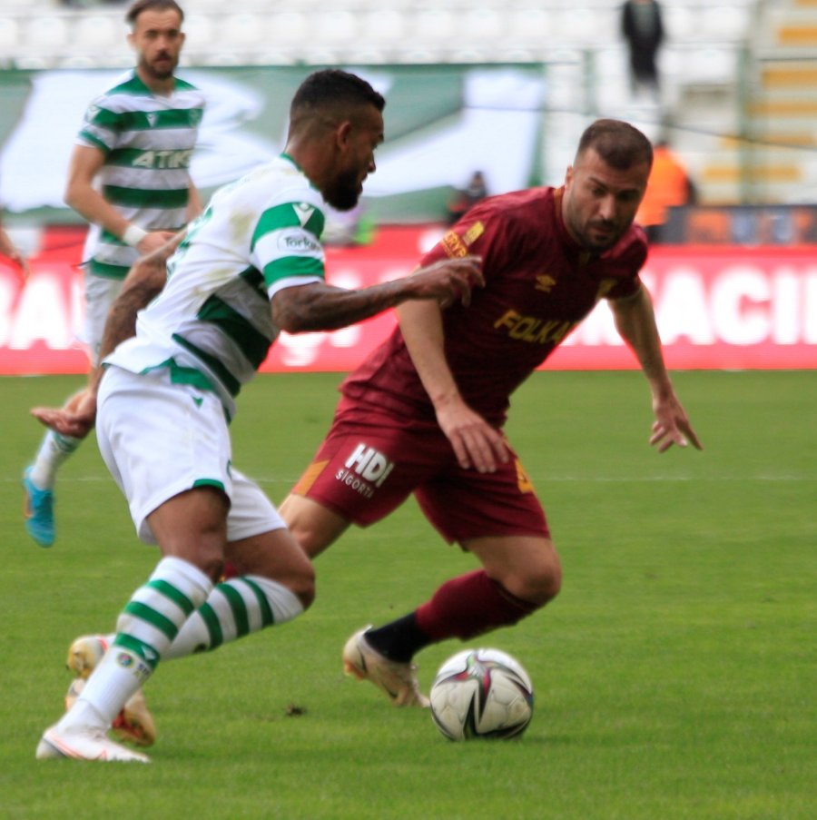 Spor Toto Süper Lig: Konyaspor: 2 - Göztepe: 0 (ilk Yarı)