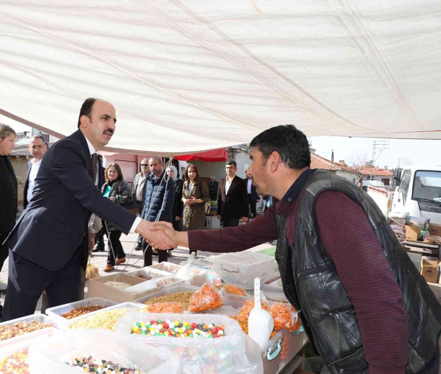 Başkan Altay İlçelerde Vatandaşların Ramazan Bereketine Ortak Oldu