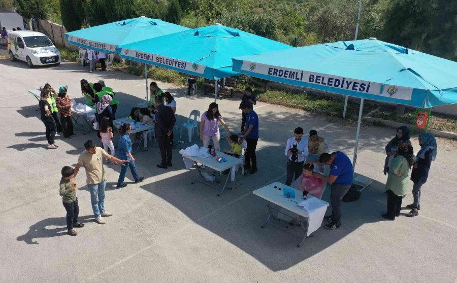 Mersin Erdemli’de Özel Çocuklara Bayram Tıraşı