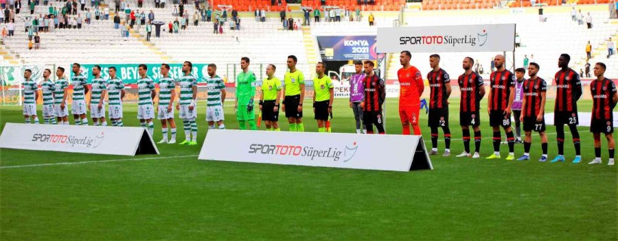 Spor Toto Süper Lig: Konyaspor: 1 - Fatih Karagümrük: 0 (ilk Yarı)