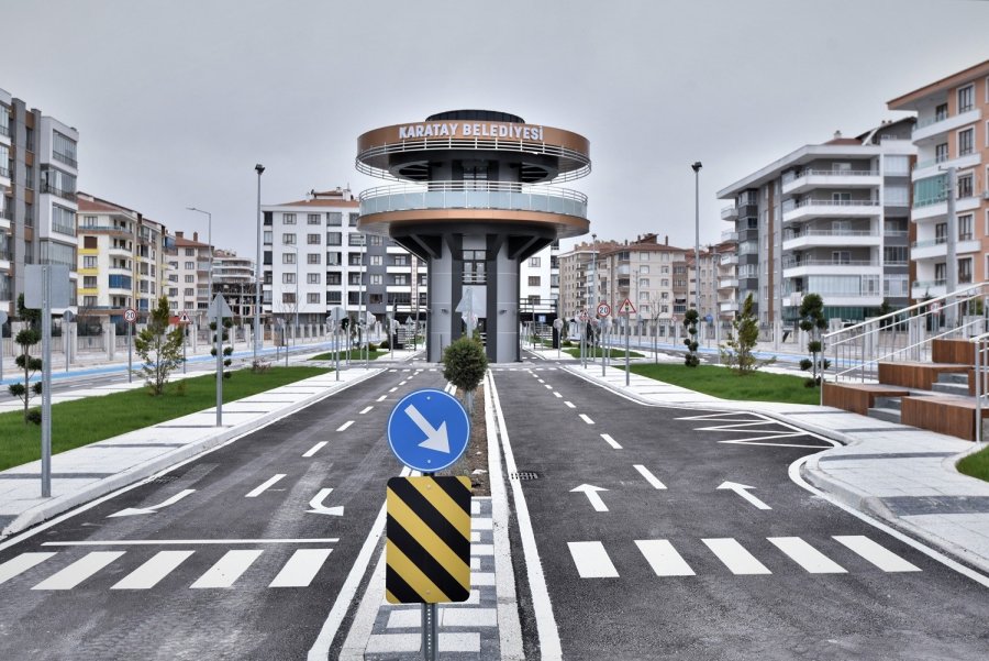 Karatay Trafik Eğitim Parkı Açılış İçin Gün Sayıyor