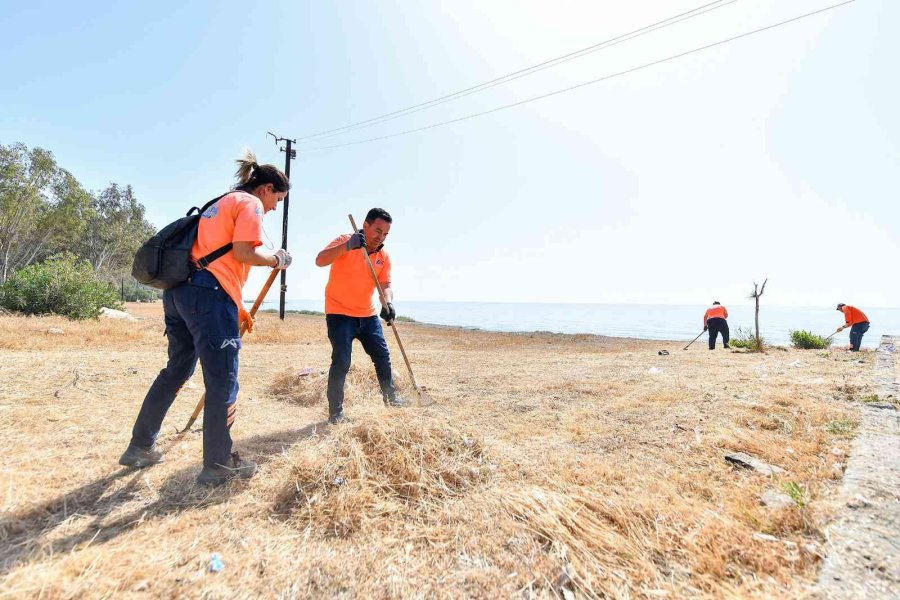 Mersin Büyükşehir Belediyesi, Plajları Yaza Hazırlıyor